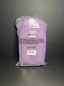 Neu Boacay Damen lila Lavendel Reise hängende Dusche Kulturbeutel 10 x 8,5" - Bild 1 von 9