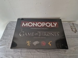 New & SEALED GAME OF THRONES MONOPOLY COLLECTORS EDITION Board Game - Picture 1 of 5