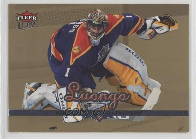 2005-06 Fleer Ultra Gold Medallion Roberto Luongo #86 HOF - Image 1 of 2