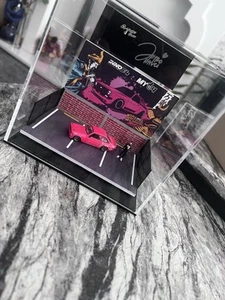 Inno64 Escort MK2 Retro Havoc Pink Resin Event Special Edition Signed Rare 1/50 - Picture 1 of 8