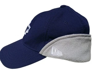RARE Toronto Maple Leafs New Era Fitted Medium/Large Ear Flap Hat Cap Blue NHL - Picture 1 of 17