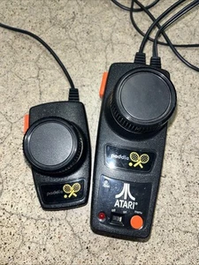 Atari Paar Original Paddel gereinigt getestet jitterfrei *PLUG N PLAY* - Bild 1 von 5