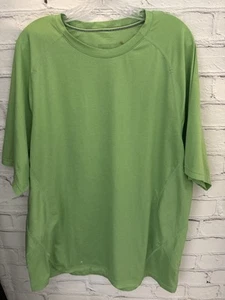 Camisa deportiva verde sin marca de polietileno/spandex ELASTIZADA para hombre talla XL - Imagen 1 de 8