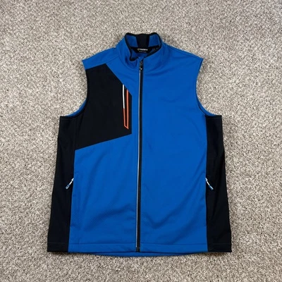 Chaleco Sunice Para Hombres Grande Azul Negro Golf Softshell Cremallera Completa Rendimiento S28001 Foto 1 de 4