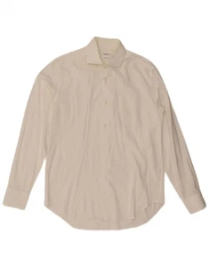 GUTTERIDGE Mens Shirt Size 41 16 Large White DI06 - Picture 1 of 4