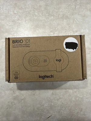 Logitech Brio 101 Full HD 1080p Webcam Auto-Light Balance - Image 1 of 4