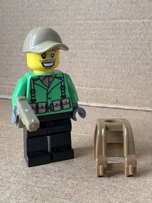 Lego Custom Minifigure US Military W Tan Weapon + Vest Minifig Gun Accessories  - Image 1 of 4