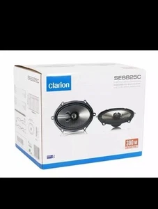 (2) Clarion SE6825C 300 Watt 6 x 8" 2-Wege Auto-Lautsprecher - Bild 1 von 5