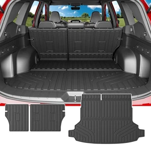Cargo Liner Compatible with 2025 Subaru Forester Trunk Liner TPE Backrest - Picture 1 of 7