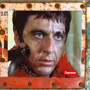 Supreme Scarface Shower Sticker Tony Montana FW17 Season - Picture 1 of 4