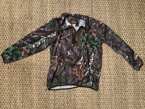 DRAKE WATERFOWL OL TOM PERFORMANCE 1/4 QUARTER ZIP LONG SLEEVE SIZE L Obsession - Picture 1 of 3