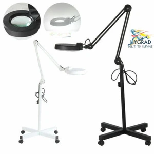 Daylight 5X Magnifying Magnifier Lamp Light Salon Spa Beauty Nail Floor Lamp UK - Picture 1 of 23