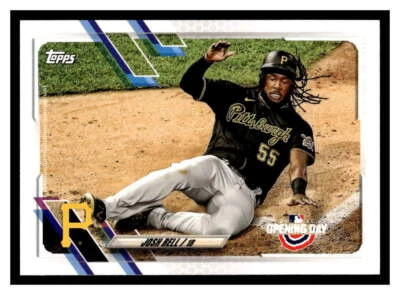 2021 Topps Opening Day  #32 Josh Bell - Pittsburgh Pirates - Image 1 of 2