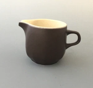 Vintage 1970s Mikasa Indian Feast Bark Brown Creamer DE800 - Picture 1 of 4