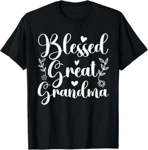 BEST TO BUY Cool Great Grandma Art For Mom Women Great Grandmother S-5XL T-Shirt - Picture 1 of 3