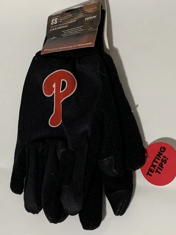Philadelphia Phillies FOCO Team Utility Gloves by Forever Collectibles Text Tip Cover