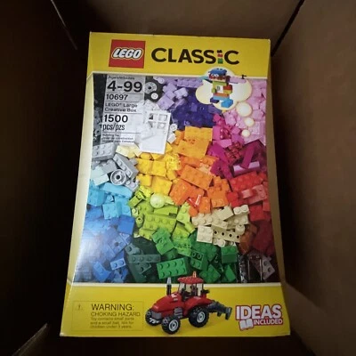 LEGO Classic Large Creative Box 1500 Pcs 10697 New - Retired Rare - Image 1 of 3
