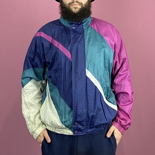 Giacca a vento uomo Christian Dior Monsieur vintage anni 90 taglia M abbigliamento sportivo