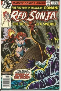 Red Sonja #14 by Roy Thomas & Sal Buscema (Marvel 1978) - Picture 1 of 2