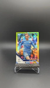 2021-22 Topps UEFA Cole Palmer Yellow Foil Rookie RC 132/250 Manchester #940SC - Picture 1 of 2
