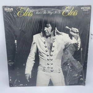 Elvis Presley - "That's The Way It Is" LP Album - Orange RCA LSP-4445 - Picture 1 of 10