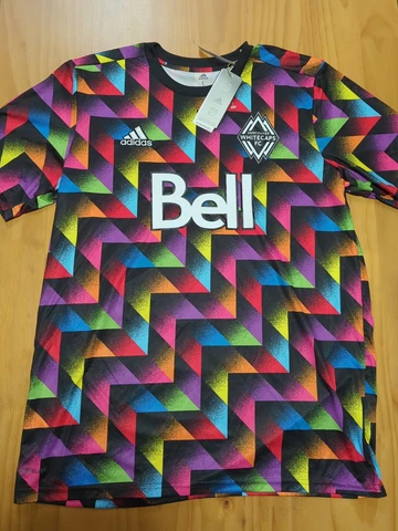 RARE Vancouver Whitecaps FC 2022 Adidas Jersey AEROREADY L Large MLS NWT New Cover