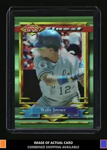1994 Finest #176 Wally Joyner Refractors Kansas City Royals - Picture 1 of 2