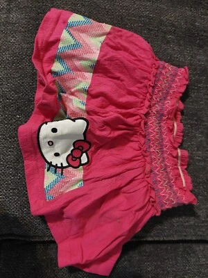 Falda Hello Kitty Niñas Sanrio 3T Talla Rosa Foto 1 de 3