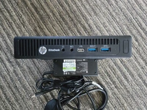 Hp EliteDesk 800 G2 Mini PC Core i7-6700, 8GB RAM, 120GB SSD, Wi-Fi, Win 11 pro - Picture 1 of 4