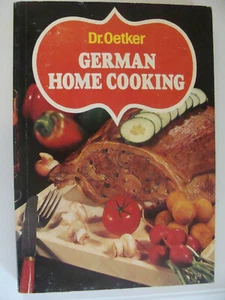 German Home Cooking by Dr August Oetker Bielefeld 1975 ed Cook Book - Imagen 1 de 2