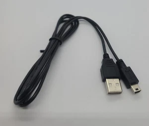 USB 2.0 A Male to Mini 5 Pin male B Connector Data Sync Charging Cable Cord - Photo 1 sur 2
