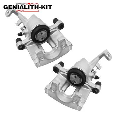 Rear Disc Brake Calipers w/ Bracket for aguar S-Type XF 09-13 Vanden Plas XJ8 Foto 1 de 4