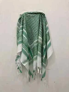Scarf arab Keffiyeh Shemagh All Original Made In Palestine Kufiya Arafat Cotton - Picture 1 of 3