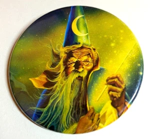 "Spilla magica bottone pinback vintage 2,25" - Foto 1 di 2