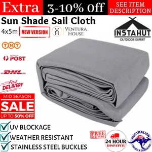 Instahut Sun Shade Sail Cloth Shadecloth Awning Shade Tarps Canopy for Patios AU - Picture 1 of 12