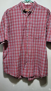 bob timberlake Plaid Button Down Large - Picture 1 of 5