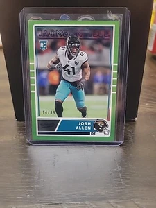 2019 Panini Chronicles #C-13 Josh Allen Classics Blue /99 RC - Picture 1 of 2