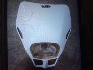 Mascherina e Faro UFO Per Moto Enduro - Foto 1 di 3