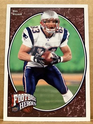 2008 Upper Deck Heroes Football Card #94 Wes Welker - Image 1 of 2