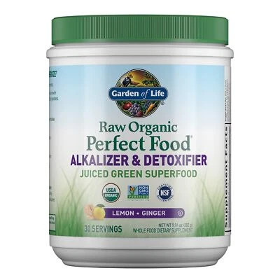 Garden of Life Alcalinizador y Desintoxicante de Alimentos Perfectos Orgánicos Crudos Verdes en Jugo... Foto 1 de 4