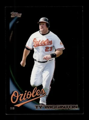 2010 TOPPS WAL-MART BLACK BORDER #111 TY WIGGINGTON BALTIMORE ORIOLES - Image 1 of 2