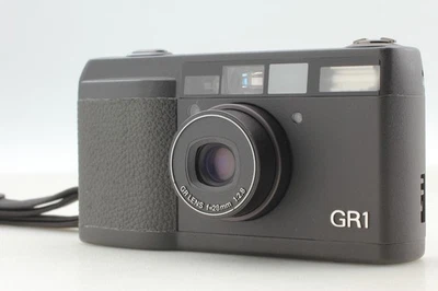 LCD Perfect [MINT+++] Ricoh GR1 Black Point & Shoot 35mm Film Camera From JAPAN - Image 1 of 4