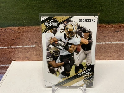 Reggie Bush 2009 Score #189 Scorecard SN #/299 New Orleans Saints - Image 1 of 2