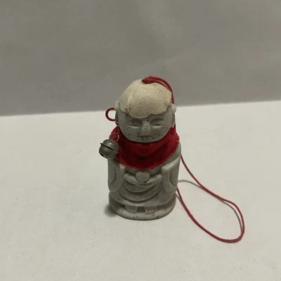 Japanese Jizo Bosatsu Monk OjizouSama Stone Statue Shinto Shrine Buddhist J15 - Image 1 of 4