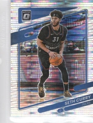 2021-22 Panini Donruss Optic - Seth Curry #91 Pulsar Prizm - Image 1 of 2