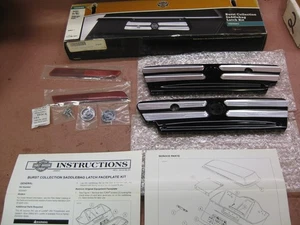 Genuine NEW Harley Davidson 93-13 Touring Model OEM Saddlebag Billet Latch Kit - Picture 1 of 8