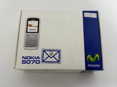 BRAND NEW NOKIA 5070 PHONE - WHITE - 2G - UNLOCKED  - CAMERA - FM RADIO - Image 1 of 4
