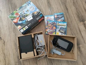 🎮 Nintendo Wii U 32GB,schwarz – Mario Kart 8 edition  - Bild 1 von 4