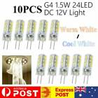10pcs G4 Led Light Bulb 1.5w Non-dimmable Cool Warm White 110 Lumen 3200k Dc 12v
