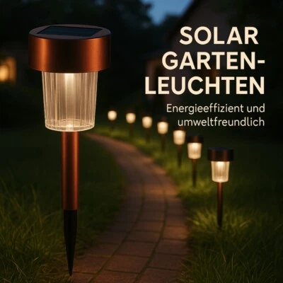 16er Set Solar-Gartenlampen – Wasserdichte Außenleuchten für Rasen & Garten - Bild 1 von 4